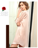  Washable Luxury Real Silk Pajamas Sale with Lace for Women in Plain Dye