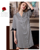  Luxury Pure Silk Night Dress for Fashion Ladies in Heavy Weight